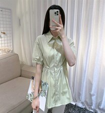 DINOBIENS【现货】夏季新款韩版收腰显瘦衬衣，其它，迪诺比亚