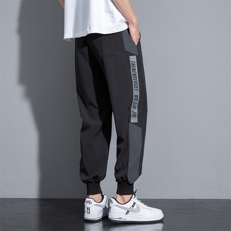 男春夏薄款冰丝休闲裤M-4XLP455XL-10XLP50，男装休闲裤，星座1516-1