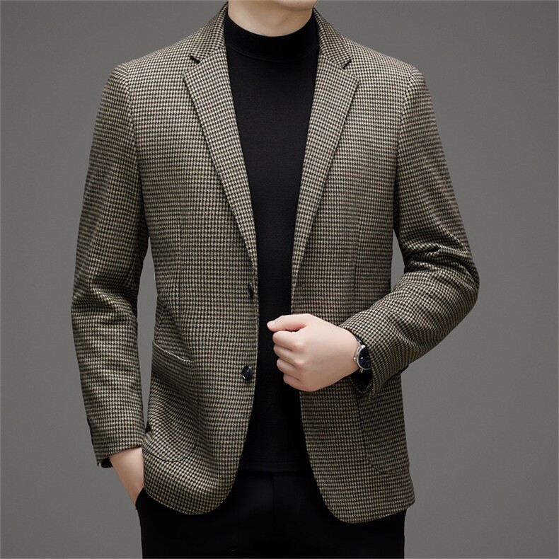 秋冬时尚新款男士商务休闲西服韩版西装修身单西外套QS3253-P165,男装西服,星座1105-3