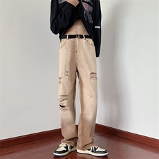 牛仔裤男夏季潮大码休闲裤子N370P45，男装牛仔裤，星座1116-2
