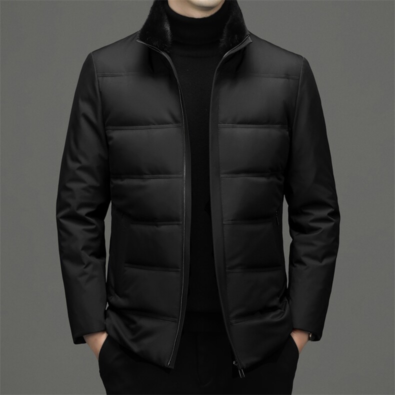 SNNYR99918秋冬新款2023年男士休闲羽绒服加厚保暖夹克外套P255，男装羽绒服，电商B360