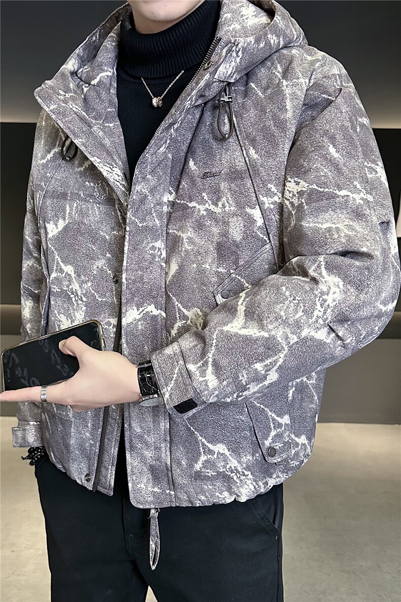 M-3XLB3533813P220咖连帽2025冬羽绒服【标50控活动价308】,男装羽绒服,电商B353