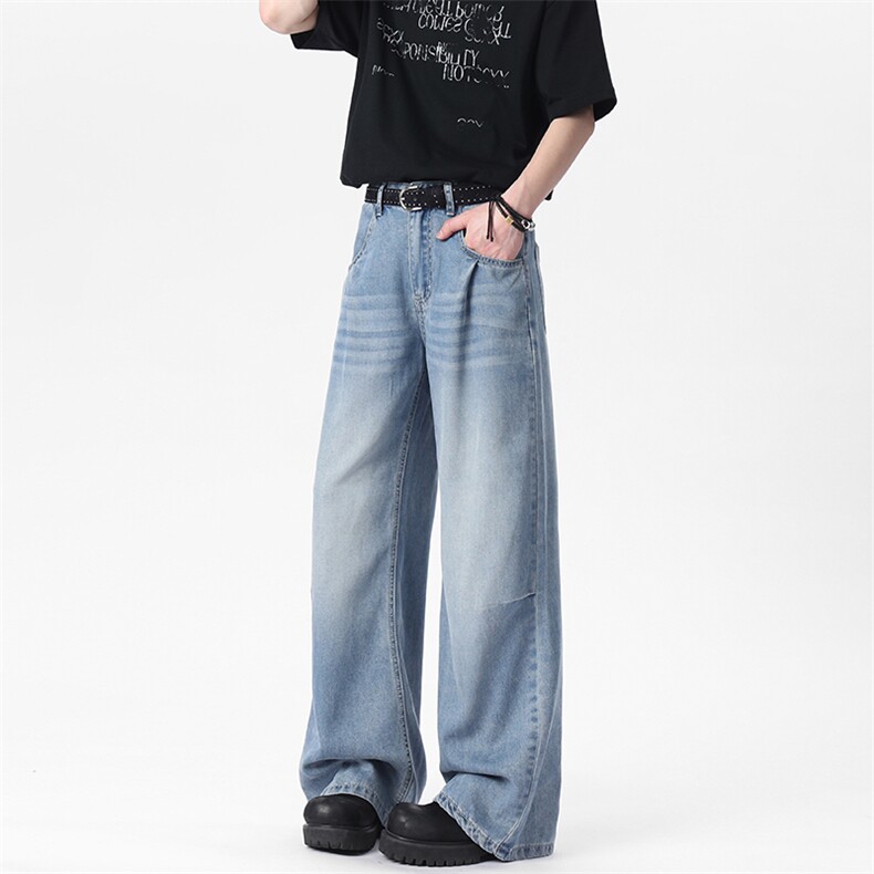 C315-5048夏季高质量冰丝软牛仔垂顺看得见【带】(P60X89)7,男装牛仔裤,电商C315