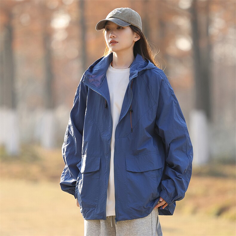 户外防晒衣男士休闲夹克潮流薄款外套潮流春夏款A266-FS001-P35，男装防晒衣，电商A266