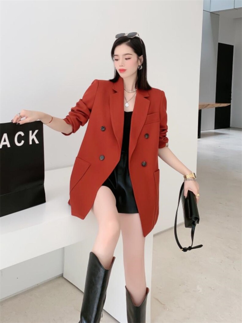 精仿西装外套，女装西装，秋莎明月