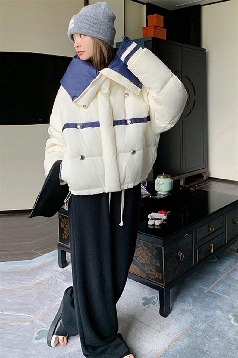 2025冬季现货羽绒服90白鸭绒210-681-P320-K468,女装羽绒服,韩蜜菓
