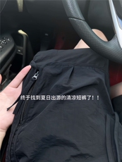 XZ809A/KKD01/P55/控68宽松设计感拉链休闲速干短裤，男装牛仔裤，星座809A(原222-1)