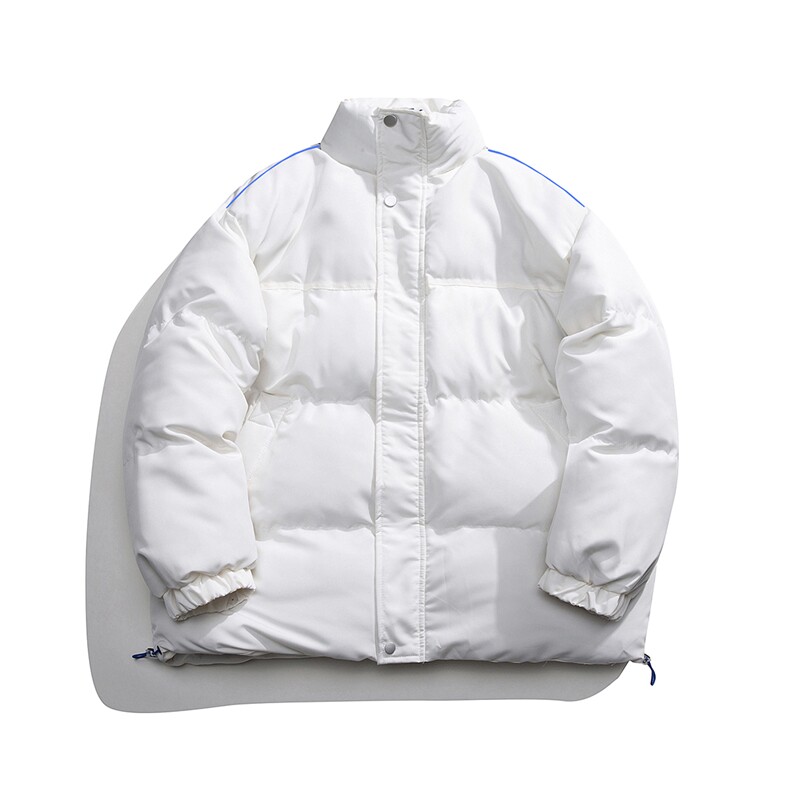 白底平铺冬季时尚百搭宽松立领加厚棉服外套MY351特批60,男装棉衣,电商A247