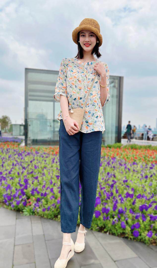 纯苎小衫 时尚女装巜川哲》4028，其它，川哲