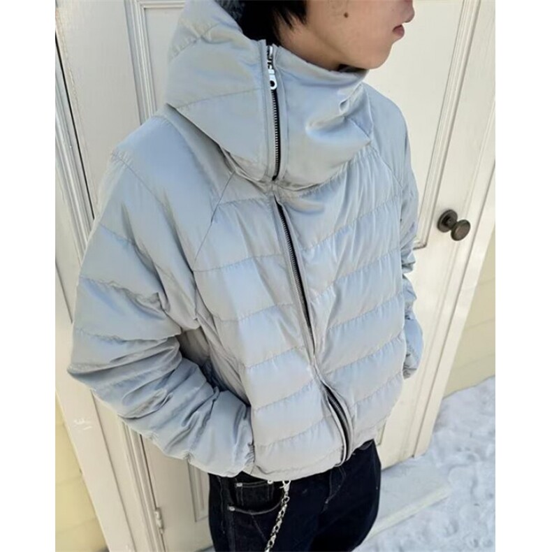 冬季男士连帽纯色棉服新款百搭加厚保暖棉袄子外套M8501,男装棉衣,星座1116A（原606A-3）