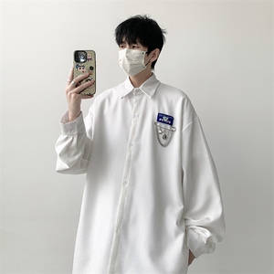 宽松长袖衬衫男KD626-P30图片