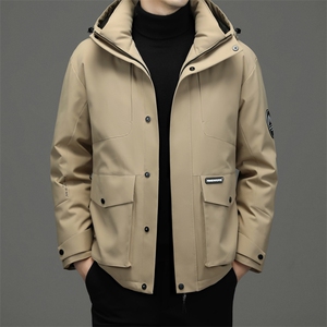 CSYR97737钱塘2020-2冬季厚款新款休闲有帽中年男士羽绒服P300图片