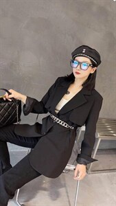 链条收腰西装21Q-012图片