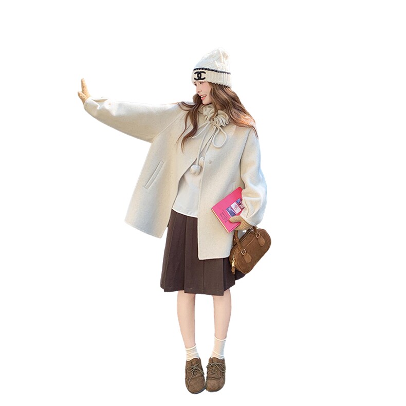 2025新款韩版精品毛呢外套2b082-2226-p255-k382,女装毛呢外套,2B082