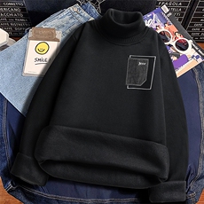 新款主推大货高领通勤风秋季长袖开衫针织衫/加绒加厚毛衣1705P35，男装针织衫/毛衣，星座1106