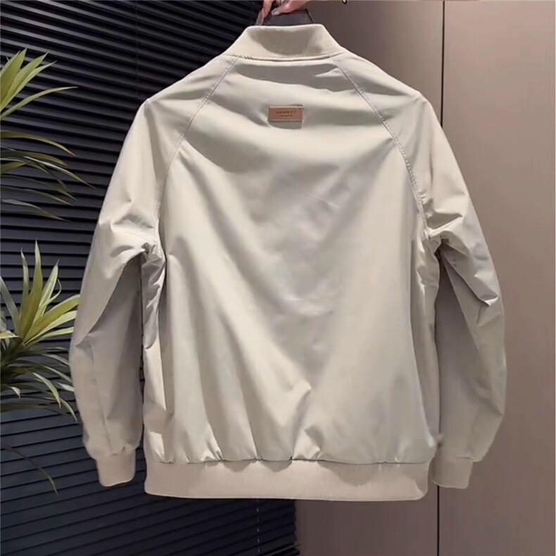 棒球服夹克男2025秋季新款潮牌工装男装美式覆古修身飞行员外套男,男装夹克,星座1210-1