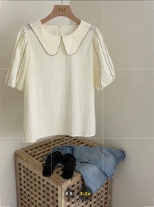 韩系小衫～上新图片
