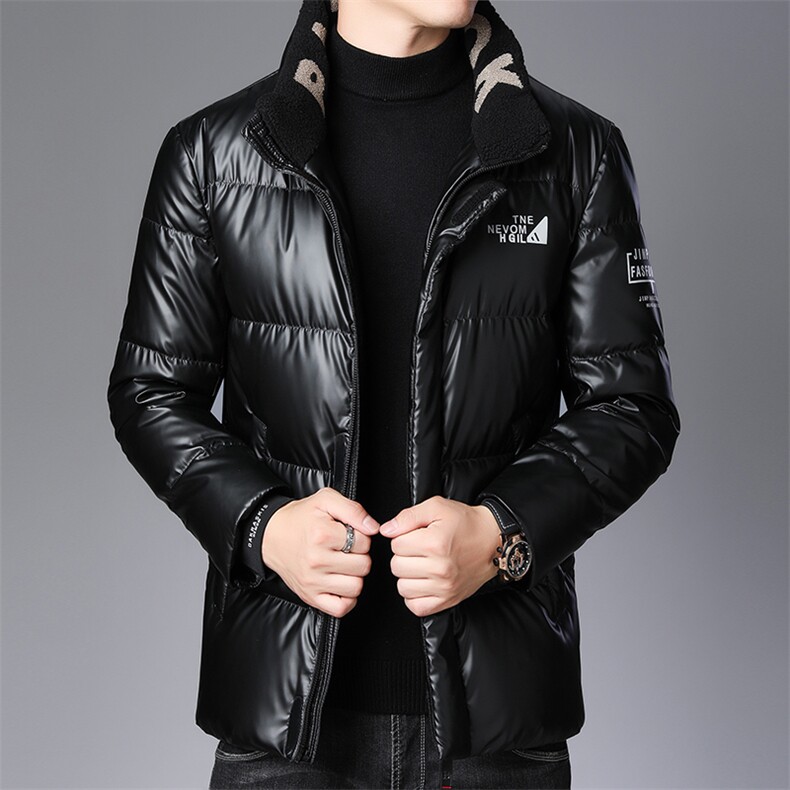 2023新款立领羽绒服中年常规款冬季休闲灰鸭绒外套SFT90378-P270,男装羽绒服,电商B212（原钱塘6029）