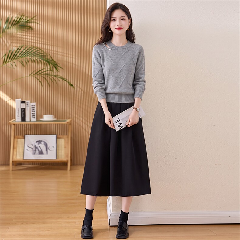 欣贝拉两件套XBLU5901,女装套装/套裙,欣贝拉