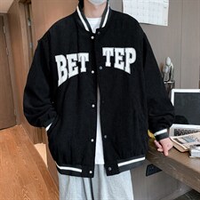 春秋季美式复古棒球服ins港风潮流夹克外套男上衣W5431-P55，男装夹克，星座512-2