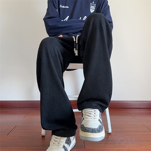 春秋季雪尼尔小香风鱼骨纹男大码休闲裤XZ102B-1CK2551P35图片