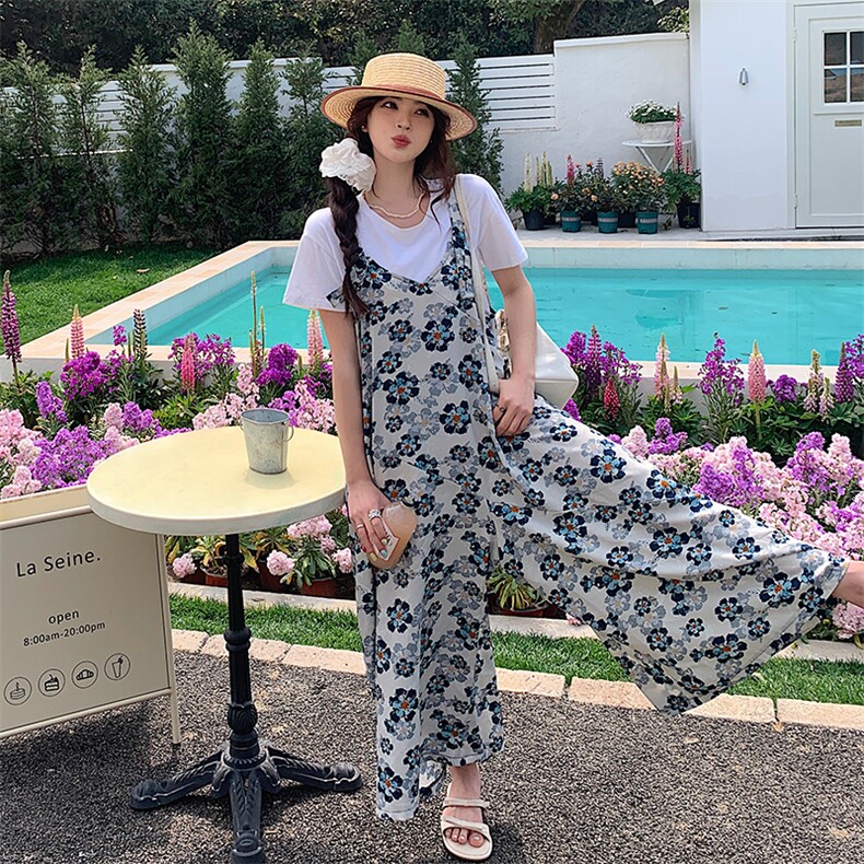 夏款法式慵懒风连体裤2C122-115-P125-K188,女装连体裤,2C122