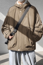 现货MY1111-特批85冬季连帽棉衣男户外冲锋衣加厚棉外套面包棉服，男装棉衣，电商A059