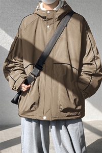 现货MY1111-特批85 冬季连帽棉衣男户外冲锋衣加厚棉外套面包棉服图片