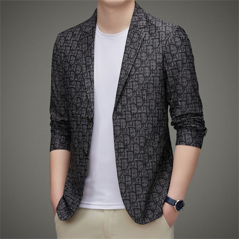 ASD2399男士2023年春季新款长袖西服休闲青年夹克西装单西图片