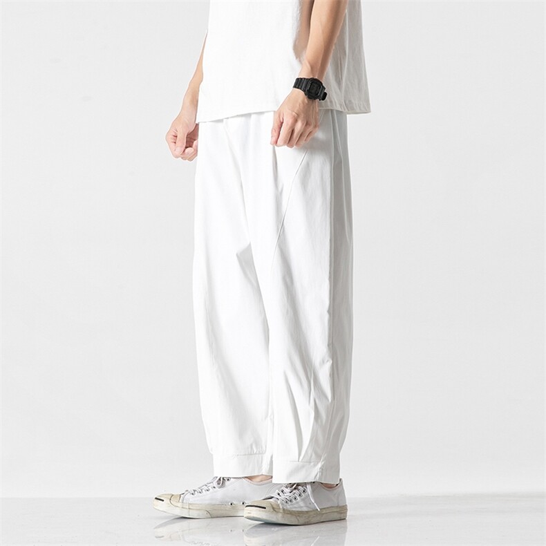 夏季大码美式高街工装裤潮港风休闲裤哈伦裤日系阔腿裤K139/P50，男装工装外套，钱塘713