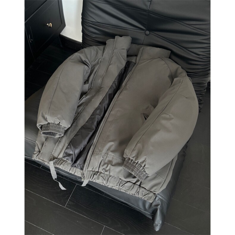 自拍图棉衣男宽松面包服防风防水加厚棉袄DSA157B-M8822-P80,男装棉衣,电商A157B