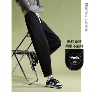 简约百搭2022舒适休闲风九分运动裤  K626-P34图片