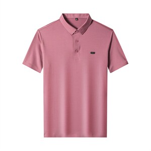 POLO衫男上衣半袖男装衣服男士体恤衫T恤潮牌休闲翻领爸爸短袖男图片