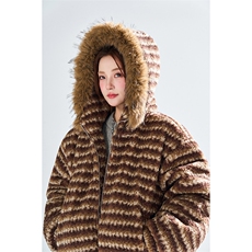 新增S码复古简约潮搭设计感外套日系休闲撞色文艺风棉衣HY888P100，男装棉衣，电商A102B
