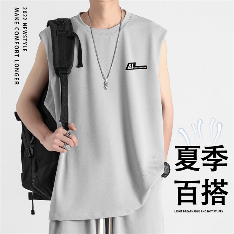 夏季薄款百搭时尚舒适无袖短袖 TT381特批-34图片