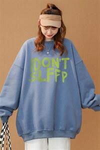 春装衔接新款 青春简约百搭字母印花套头卫衣W154 P30控48图片