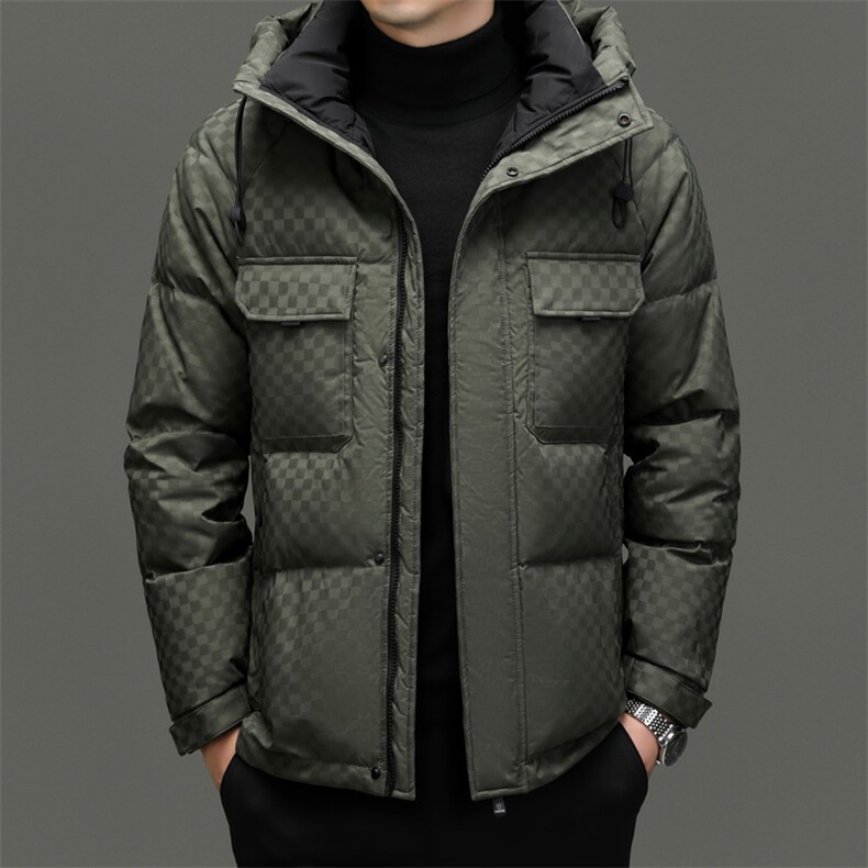 男装羽绒服YR88507继续2025冬现货雪*飞款式158ｇ高标绒子图片