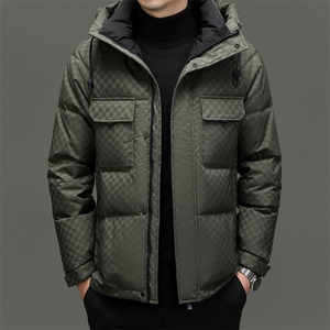 男装羽绒服YR88507继续2025冬现货雪*飞款式158ｇ高标绒子图片