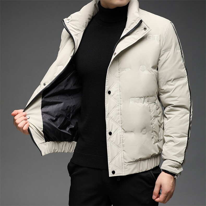 BJY08190冬季男士羽绒服保暖外套宽松潮流帅气P156，男装羽绒服，电商B360