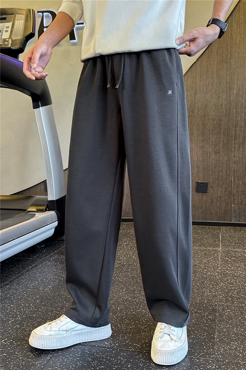 2026新款春季卫裤男士运动弯刀裤美式休闲裤子A313-261160-P68,男装休闲裤,电商A313