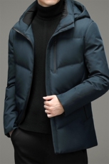 冬季男士商务休闲羽绒服加厚保暖外套中年男装宽松免烫YY207-P285，男装羽绒服，星座1105-3
