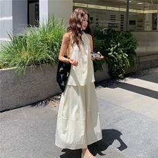 【大货已出】纯色时尚套装女2025夏新款2C127-2512-P145-K198，女装套装/套裙，2C127