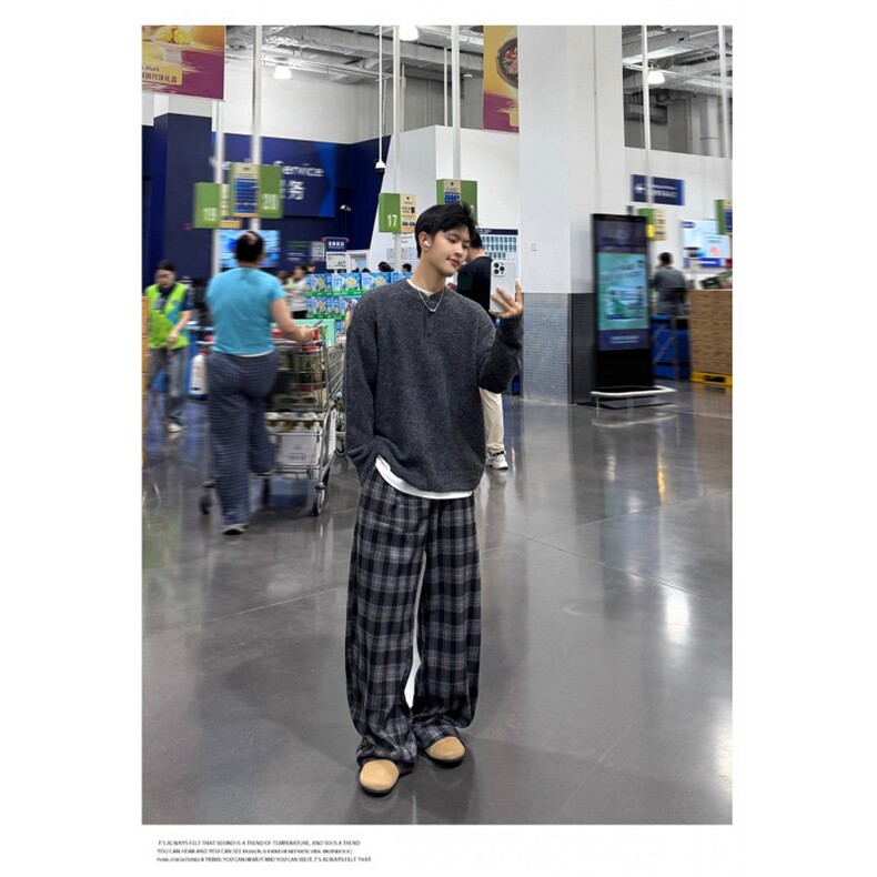 秋冬季毛衣男青年学生潮流衬衫领带领针织衫套头毛线衣，男装针织衫/毛衣，星座506A