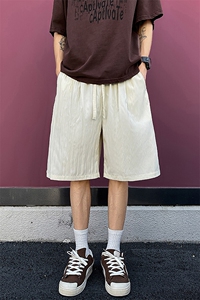 8XL-M多巴胺短裤男款夏季冰丝薄款休闲透气五分裤沙滩DK26004P25图片