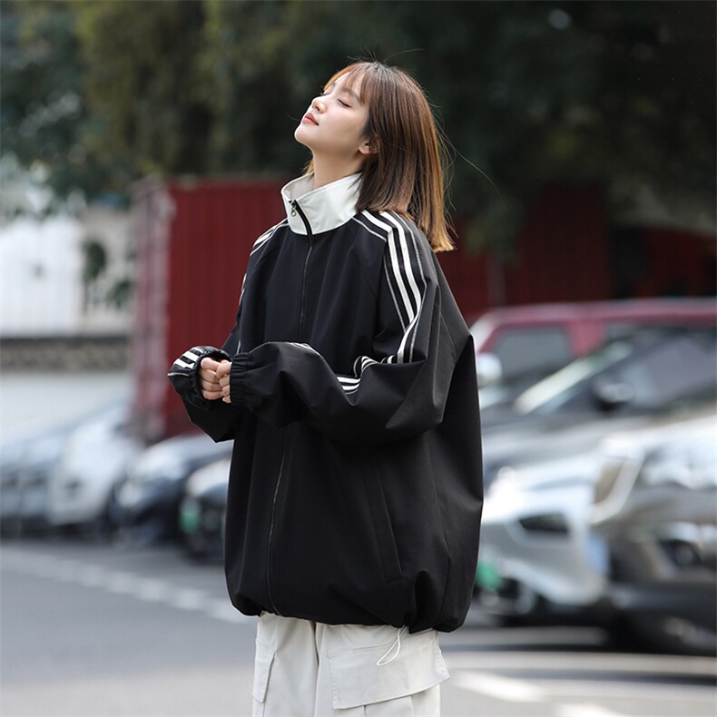 815A-JK96022-P62特2025秋季三杠外套秋装休闲夹克女中性,男装夹克,星座815A