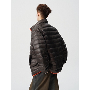 有90绒报告 可二开轻便M-5XL大码白鸭羽绒服男78188P238控328图片