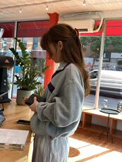 2025年时尚百搭通勤简约休闲双面绒卫衣，女装卫衣/绒衫，湘姗