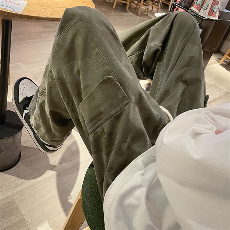 水洗做旧迷彩牛仔裤休闲裤B342-K7019-P50JRP60控69,男装牛仔裤,电商B342
