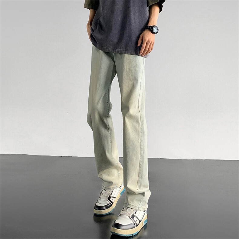修身牛仔裤C2368-TP40控价68雾霾烟灰色牛仔裤男生夏季薄款长裤,男装牛仔裤,电商A102-1