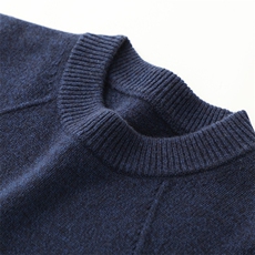 品质男羊绒衫插肩袖设计经典圆领羊绒舒适保暖时尚百搭，男装羊绒套衫，榆莲羊绒